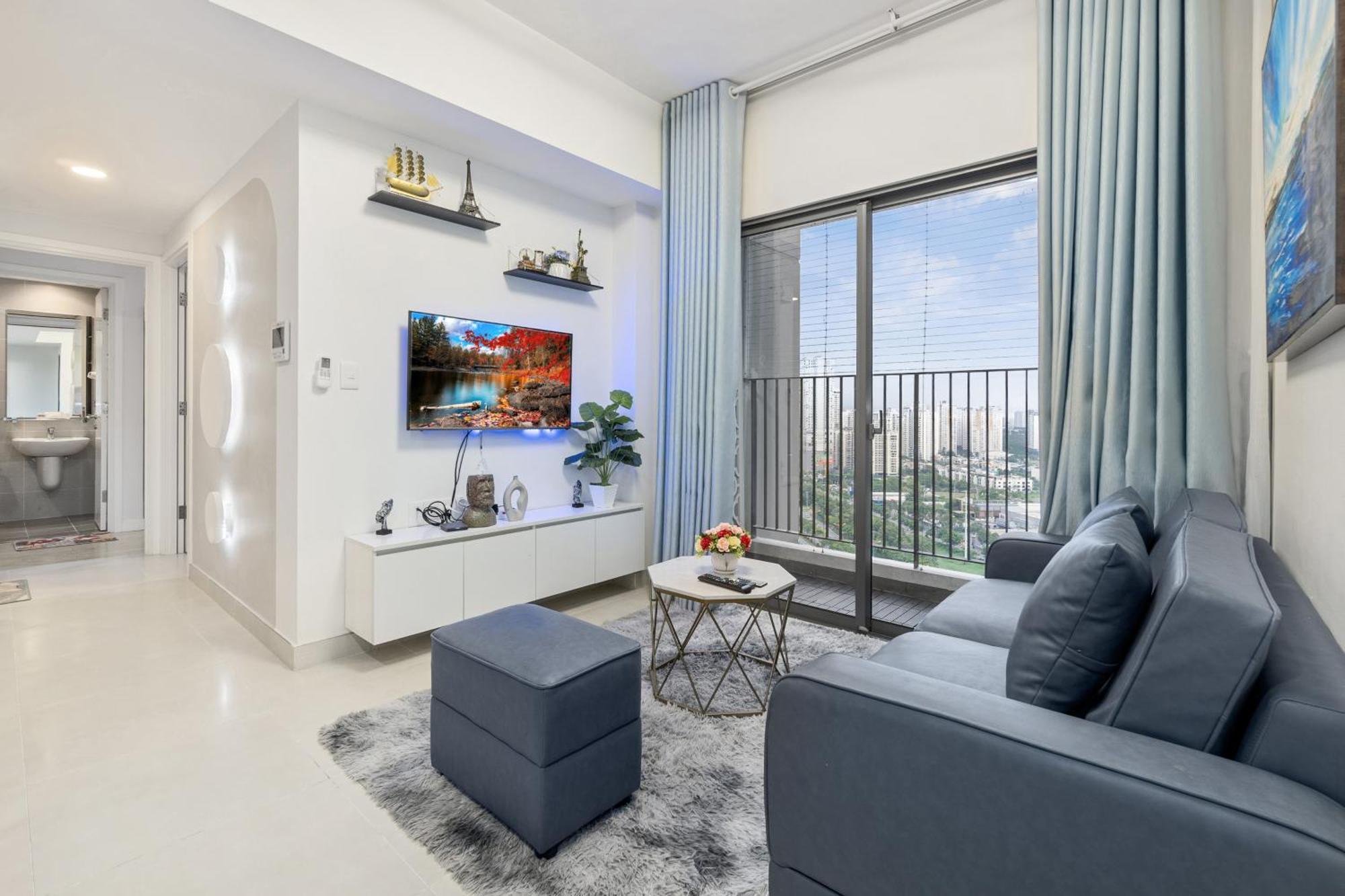 Cozy 2 Bedrooms Condo In T1 Masteri Thao Dien, Fully Furnished With Full Amenities Хошимин Екстериор снимка
