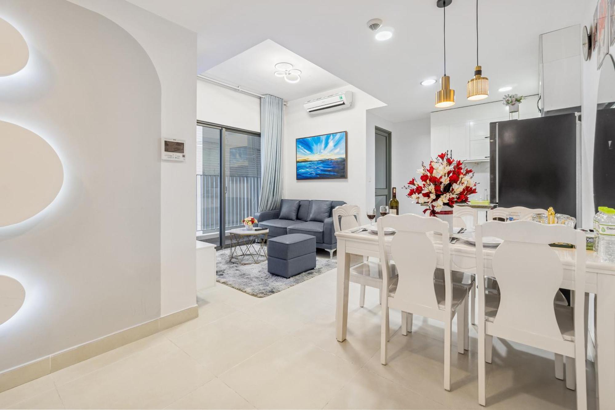 Cozy 2 Bedrooms Condo In T1 Masteri Thao Dien, Fully Furnished With Full Amenities Хошимин Екстериор снимка